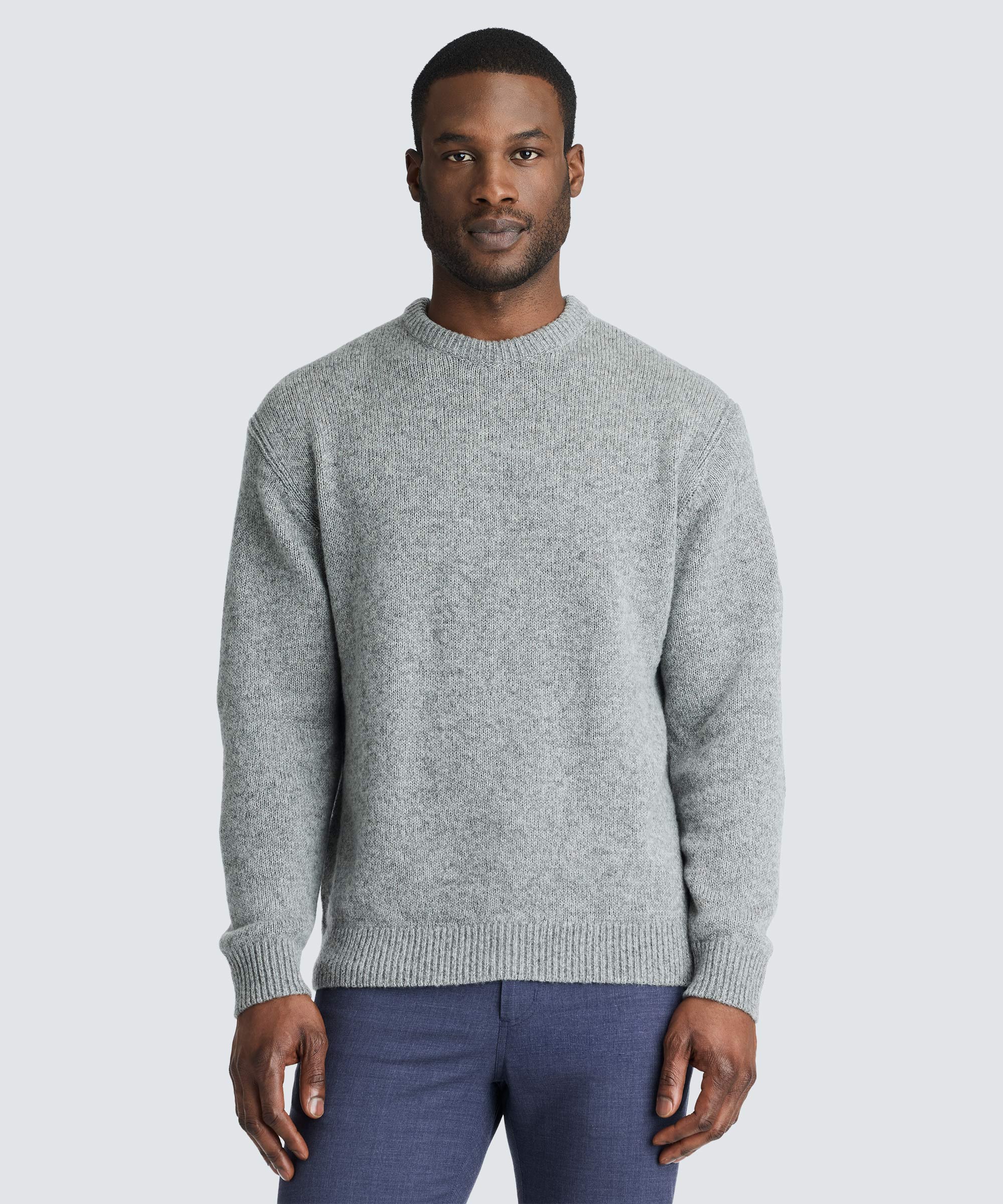 トップス ennoy MERINO WOOL SWEATER ( GRAY) S Unbound-merino-men-Lofty-Kni-