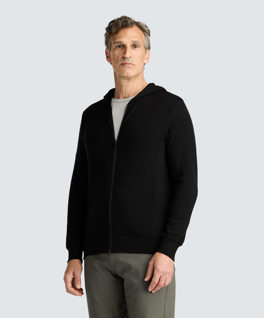 Men's Compact Travel Hoodie Unbound Merino - Main Image