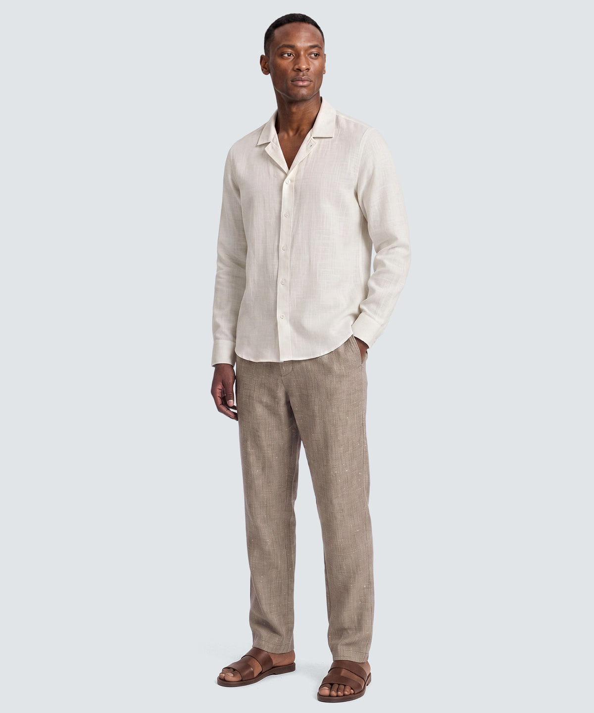 Linen You Can Actually Live In.