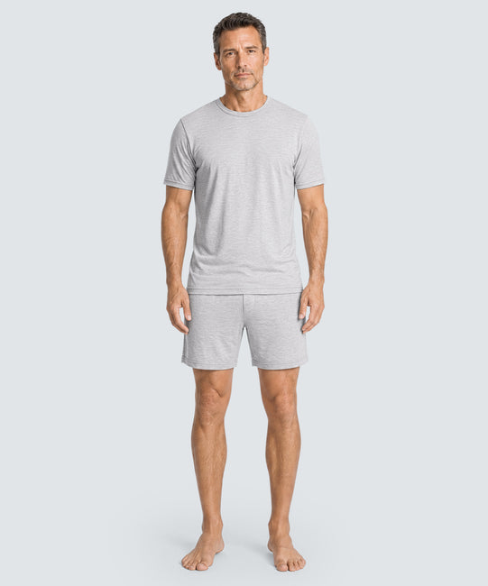 Men's Ultrafine Sleep T-Shirt + Shorts Bundle