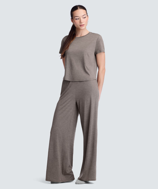 Women's Ultrafine Sleep Top + Bottom