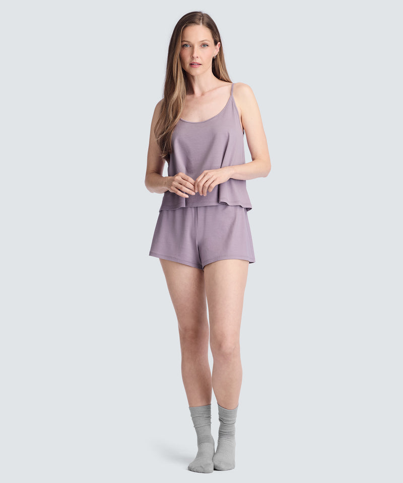 Women's Ultrafine Sleep Top + Bottom