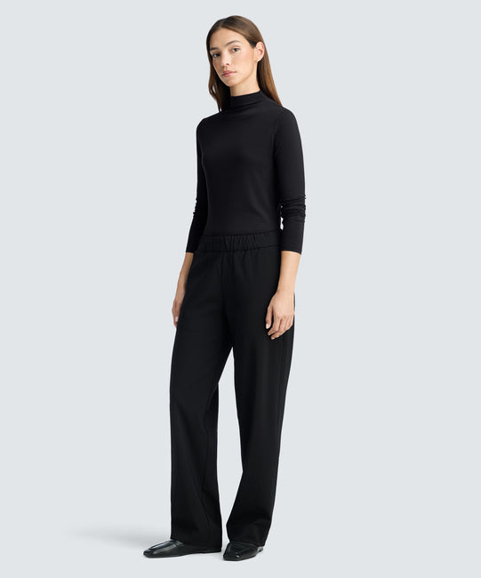 Women's Merino Mock Neck Top