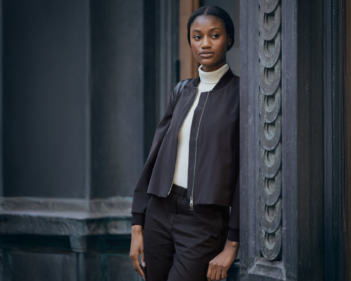 A Classic Bomber, Made For Travel.