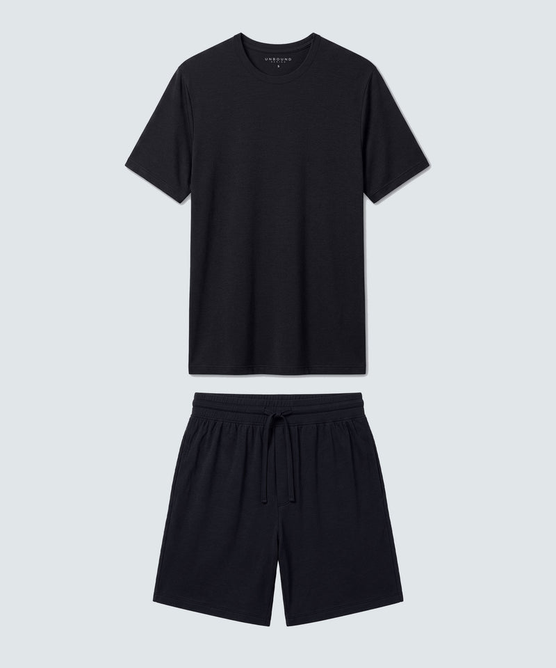 Men's Ultrafine Sleep T-Shirt + Shorts Bundle