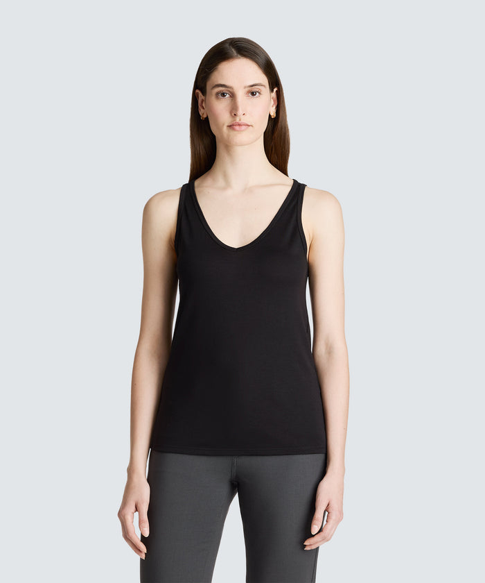 Women's Relaxed Merino V-Neck Tank