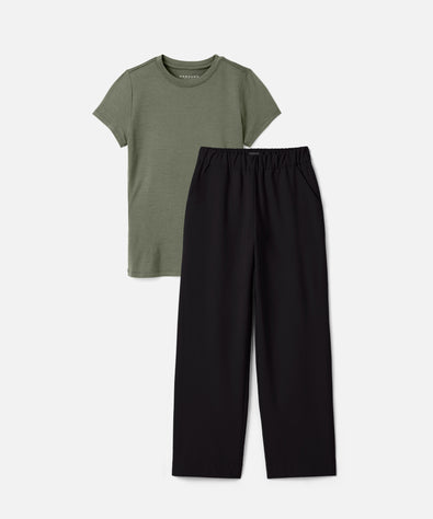 Women's Travel Pants + T-Shirt Bundle