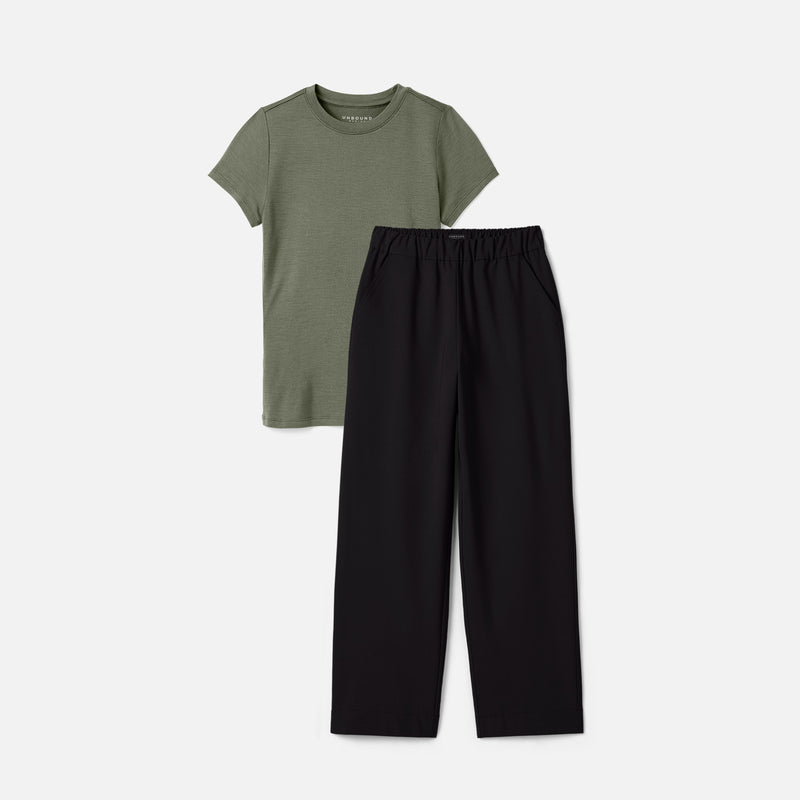 Women's Travel Trousers + T-Shirt Bundle