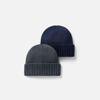 2 Pack // Merino Beanies