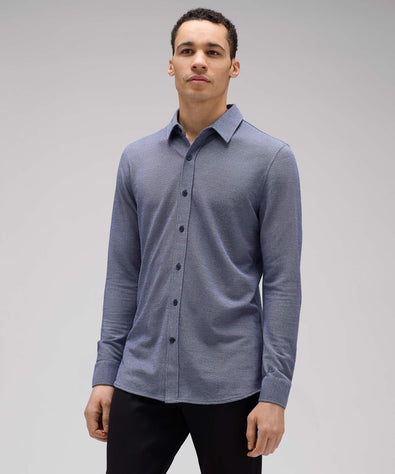 Men's Merino Button-Up