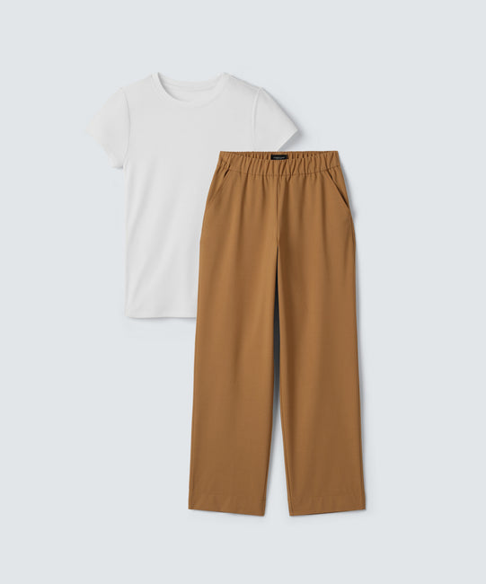 Women's Travel Trousers + T-Shirt Bundle