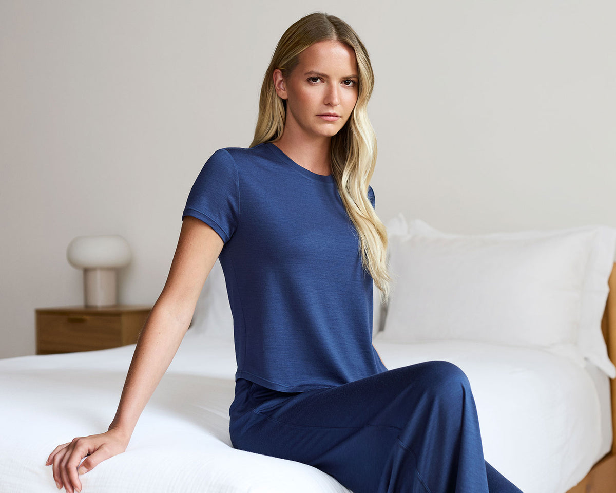 Sleep Better In Merino Wool.